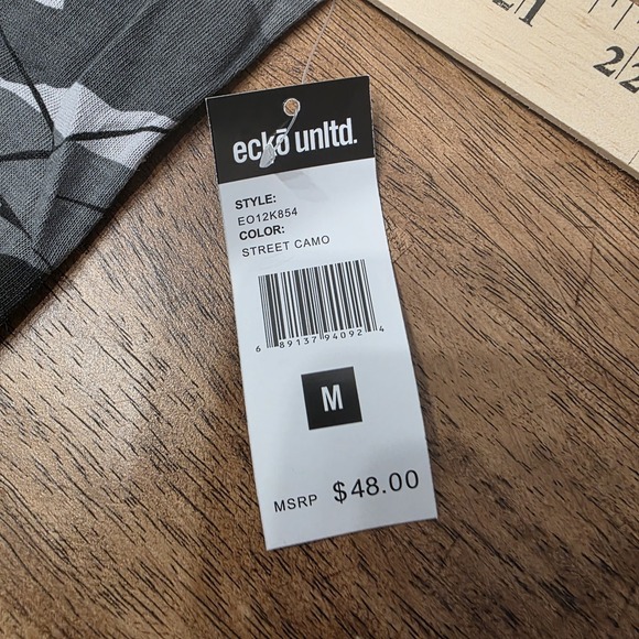 NEW Men's Ecko Unltd Tee Shirt Street Camo Size Medium #0520 - Picture 6 of 8